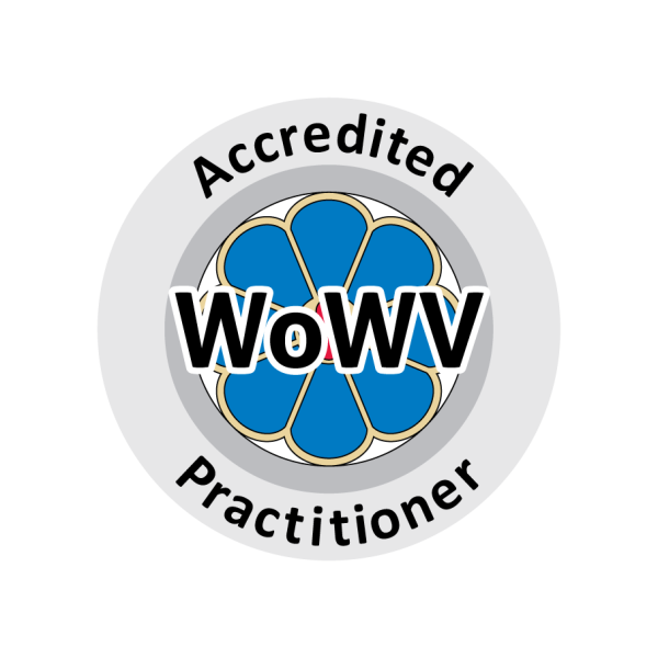 WoWV Accredited Practitioner badge